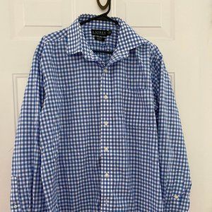 Ralph Lauren, Size 17 34/35, Blue check
